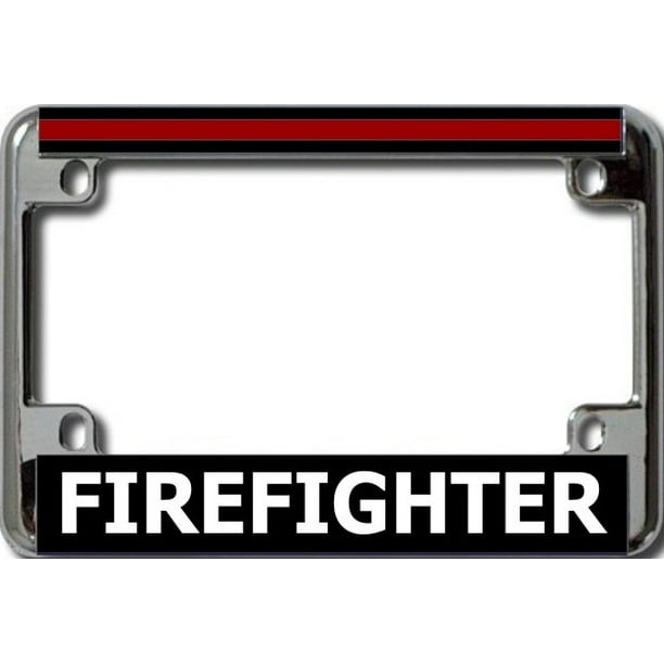 Chrome Motorcycle License Plate Frame for 7" x 4" Motorcycle Plates Chrome Frame Chrome Motorcycle License Plate Frame for 7" x 4" Motorcycle Plates Chrome Frame